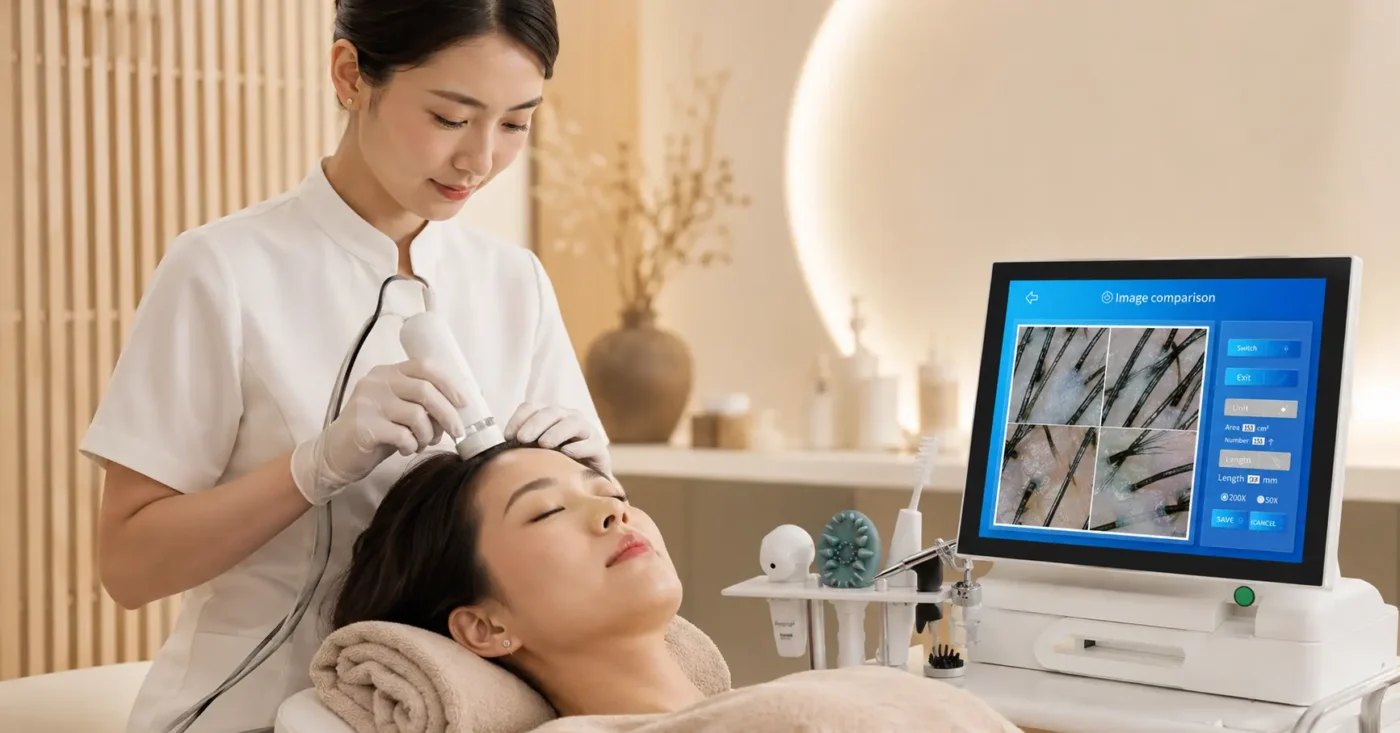 Elevate Your Consultations with a Trichology Imaging Camera