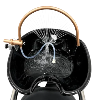 Eira Portable Head Spa water halo with pump and adjustable basin clamp
