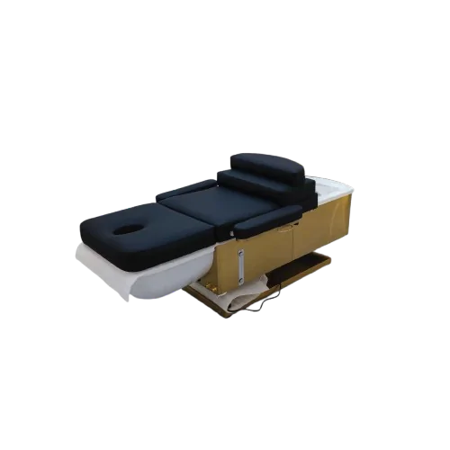 arms-65cm7 Satori Head Spa Basin with cream treatment bed and armrests