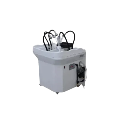 Camellia Head Spa mobile no-plumbing basin in white