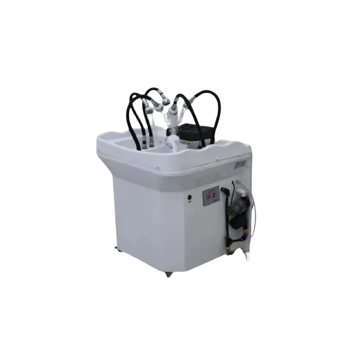 Blossom Camellia Head Spa mobile no-plumbing basin in white