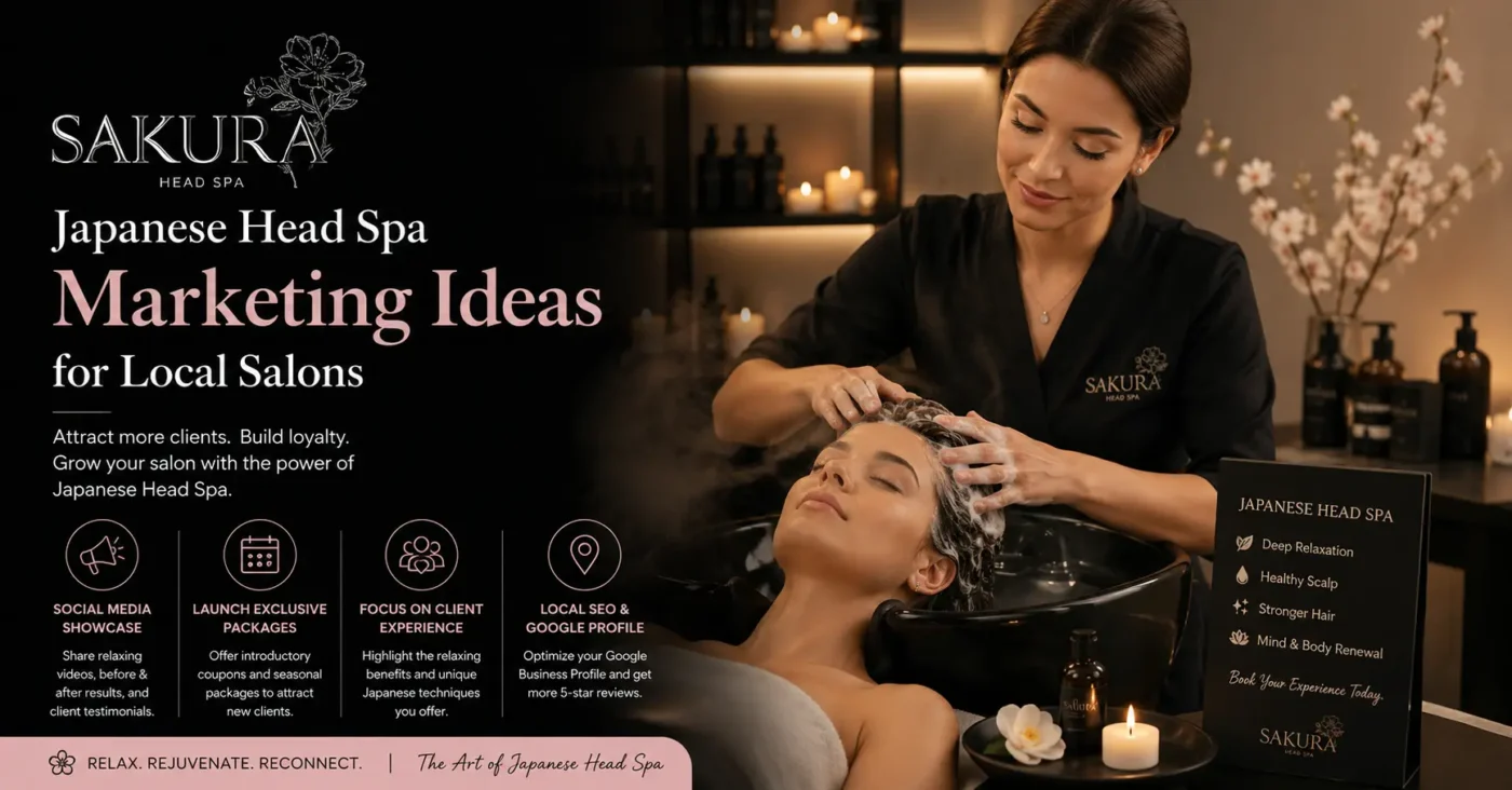 Japanese Head Spa Marketing Ideas for Local Salons