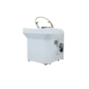 Glow Head Spa white no-plumbing basin with gold water halo