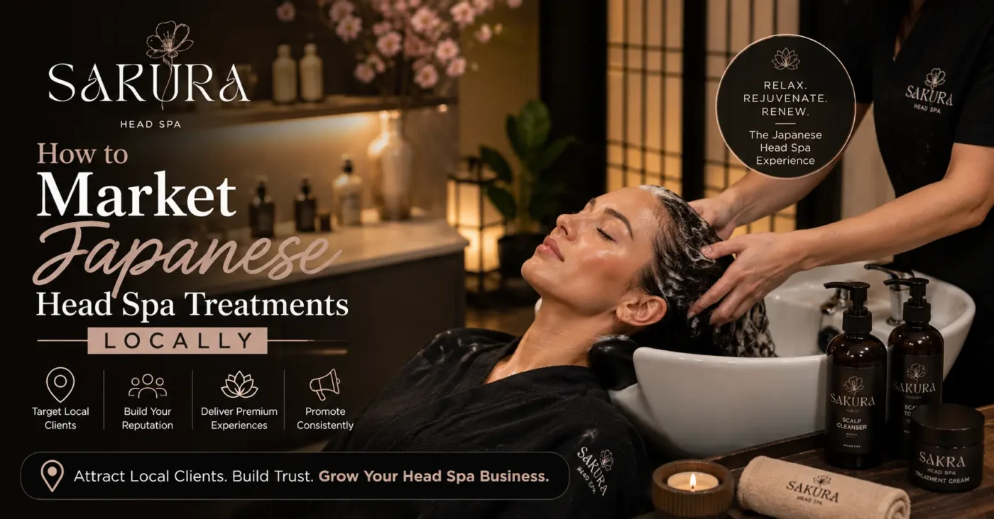 How to Market Japanese Head Spa Treatments Locally